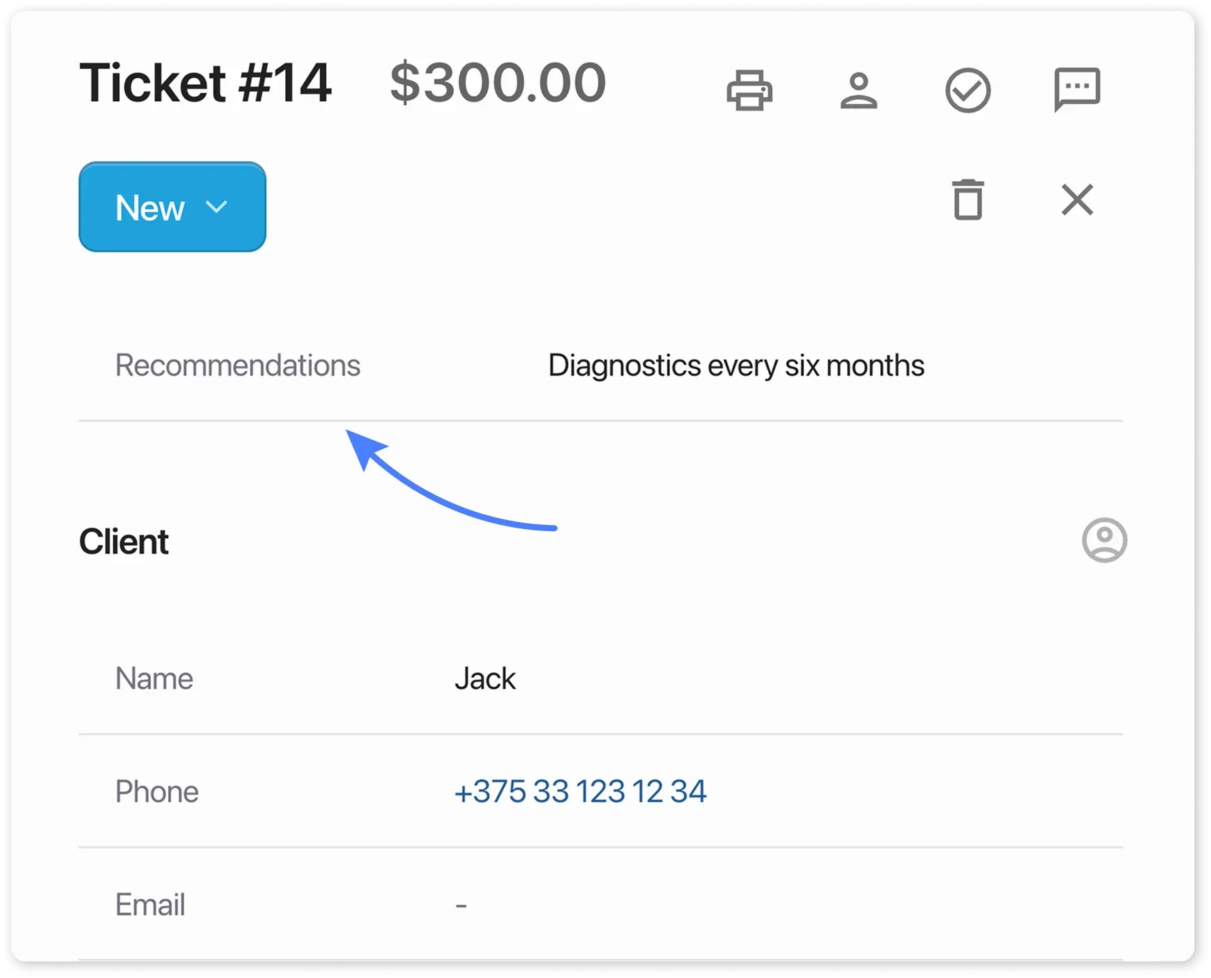 Comments for Clients in HelloClient