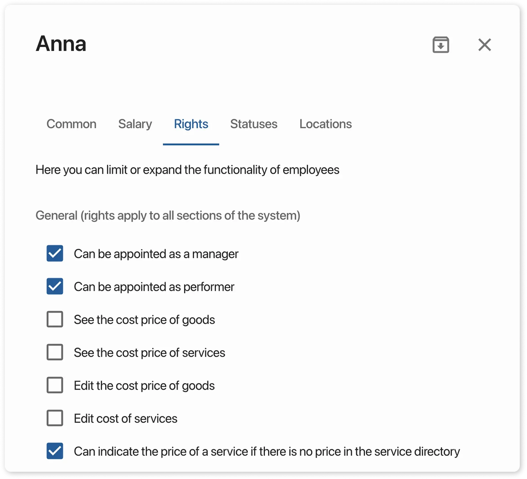 Employees rights