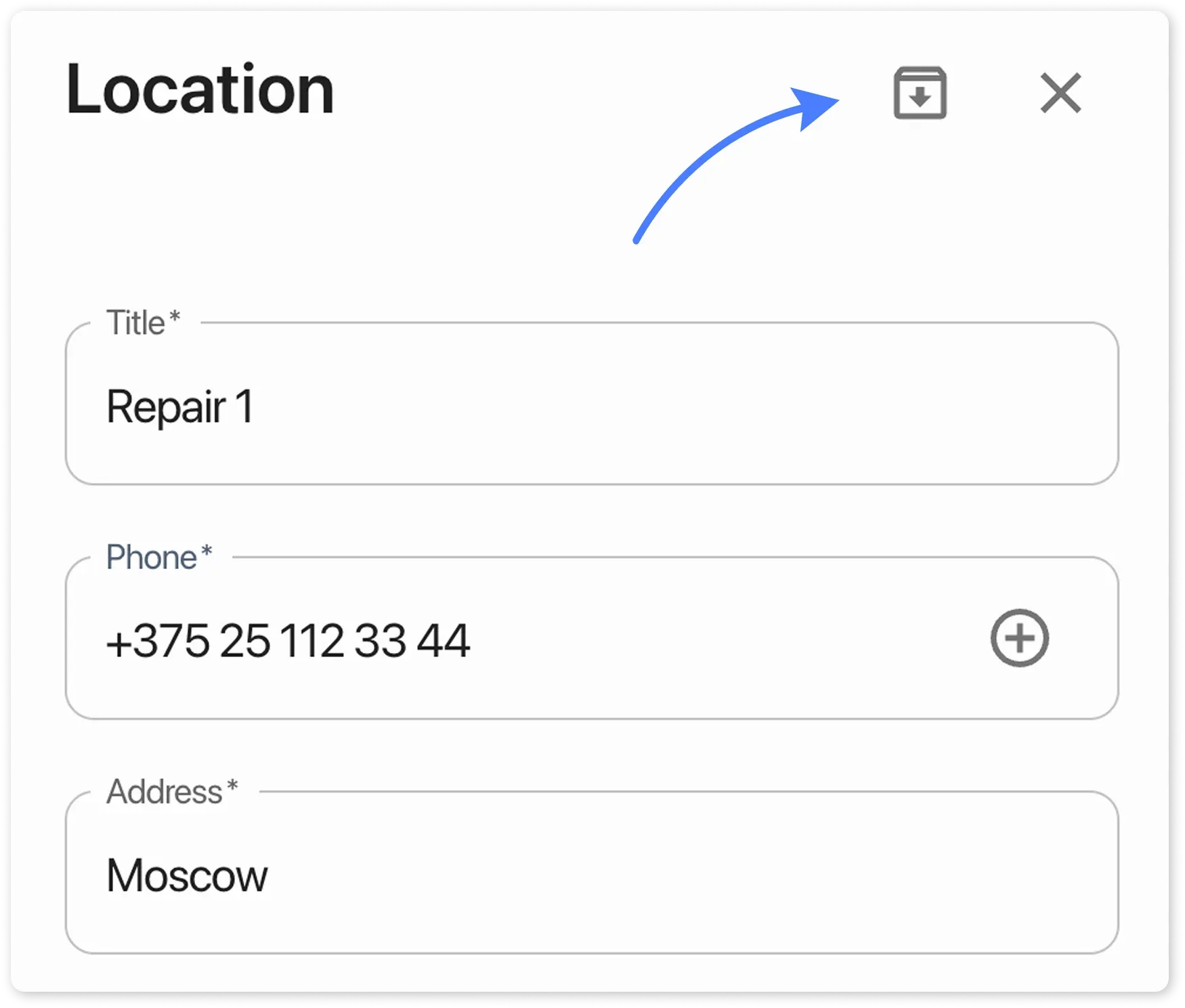 Delite location